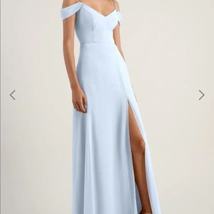 Pyria Jenny Yoo Whisper Blue Bridesmaid Dress